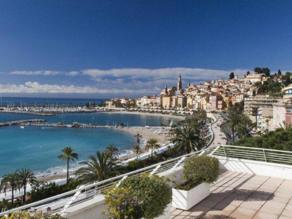 Superbe 2P Renove Avec Jardin, Piscine Et Proche Mer A Menton - Fr-1-196-164 Appartement Buitenkant foto