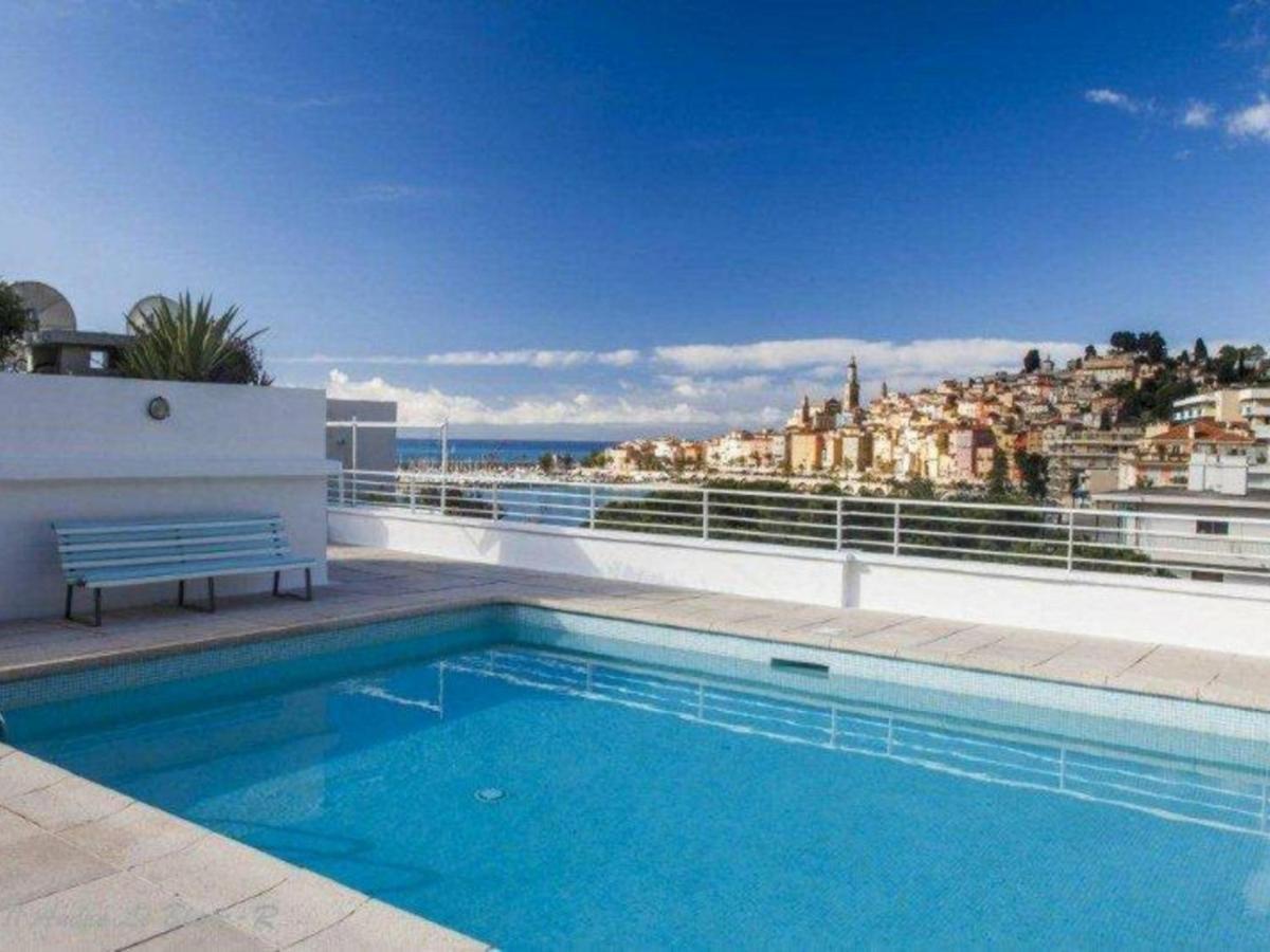 Superbe 2P Renove Avec Jardin, Piscine Et Proche Mer A Menton - Fr-1-196-164 Appartement Buitenkant foto